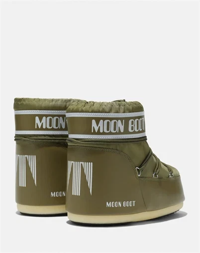 Moon Boot - Icon Low Nylon Støvle - Khaki